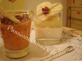 Verrine mousse de chèvre frais et pommes vertes - Recette en vidéo