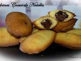 Madeleines  Coeur de Nutella 