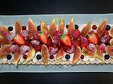 Tarte aux figues et fruits rouges