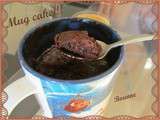 Mug cake chocolat