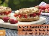 Spécial fêtes des mères... Le coeur fraise pistache façon Paris-Brest