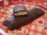 Barres choco-caramel de Michalak (Twix maison)