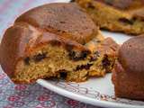 Blondies vanille et pépites de chocolat