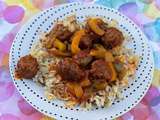 Boulettes de boeuf aux poivrons (au Cookeo)