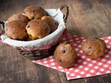 Briochettes aux pépites de chocolat