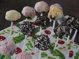 Cake Pops au chocolat noir et blanc