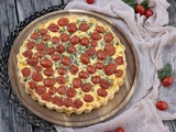 Clafoutis aux tomates cerises (recette facile)