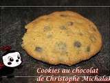 Cookies au chocolat de Christophe Michalak