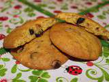 Cookies au potiron et pépites de chocolat