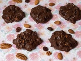 Cookies brownies amandes noix de pécan et cranberries