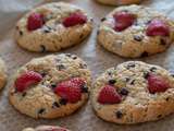 Cookies Fraises et Chocolat