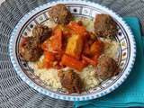 Couscous aux boulettes de kefta