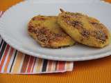 Croquettes de pommes de terre à la polenta et au parmesan