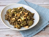 Curry de brocolis aux lentilles (au Cookeo ou sans)