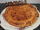 Galette des rois pommes, amandes et caramel