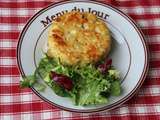 Galettes de coquillettes au saumon fumé