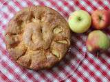 Gâteau aux pommes et au mascarpone