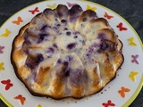 Gâteau fromage blanc et myrtilles