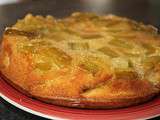 Gâteau Tatin à la Rhubarbe