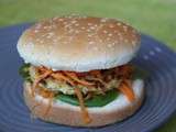 Hamburgers de poulet thai