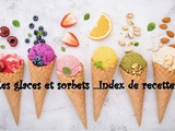 Index Glaces et sorbets