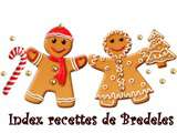 Index Petits Gâteaux de Noël (Bredeles)