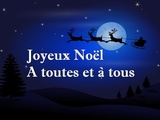 Joyeux Noël à toutes et à tous