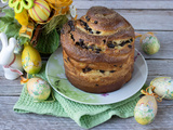 Kulich cruffin, brioche de Pâques orthodoxe