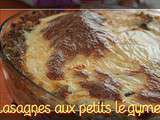 Lasagnes aux petits légumes