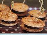 Macarons de boudin noir