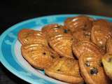 Madeleines aux pépites de chocolat