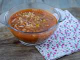 Minestrone de légumes (recette de Cyril Lignac)