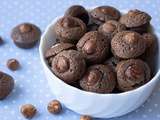 Minis moelleux chocolat coeur noisettes