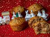 Muffins Banane, Orange et noix