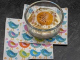 Oeuf cocotte façon carbonara