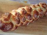 Pain brioché Challah