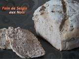 Pain de seigle aux noix