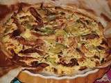 Quiche poulet / courgettes