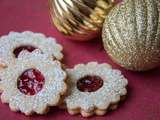 Sablés Linzer à la framboise (Bredeles 2019)