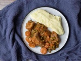 Sauté de veau aux petits pois carottes