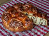 Schneckekueche (chinois aux noisettes) (brioche alsacienne)