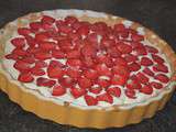 Tarte aux fraises et à la mascarpone