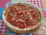 Tarte aux tomates et à la moutarde