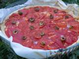 Tarte aux tomates et aux amandes de Yotam Ottolenghi