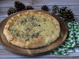 Tarte rustique champignons Comté