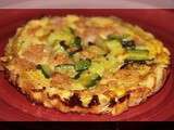 Tartelettes crevettes, courgette et curry