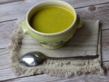 Velouté de courgettes au curcuma