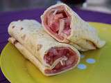 Wrap au saumon fumé