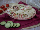 Wraps jambon fromage