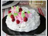 Pavlova de printemps